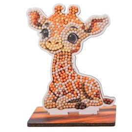 CRYSTAL ART Giraffe Wildlife Buddies Kit Craft Buddy