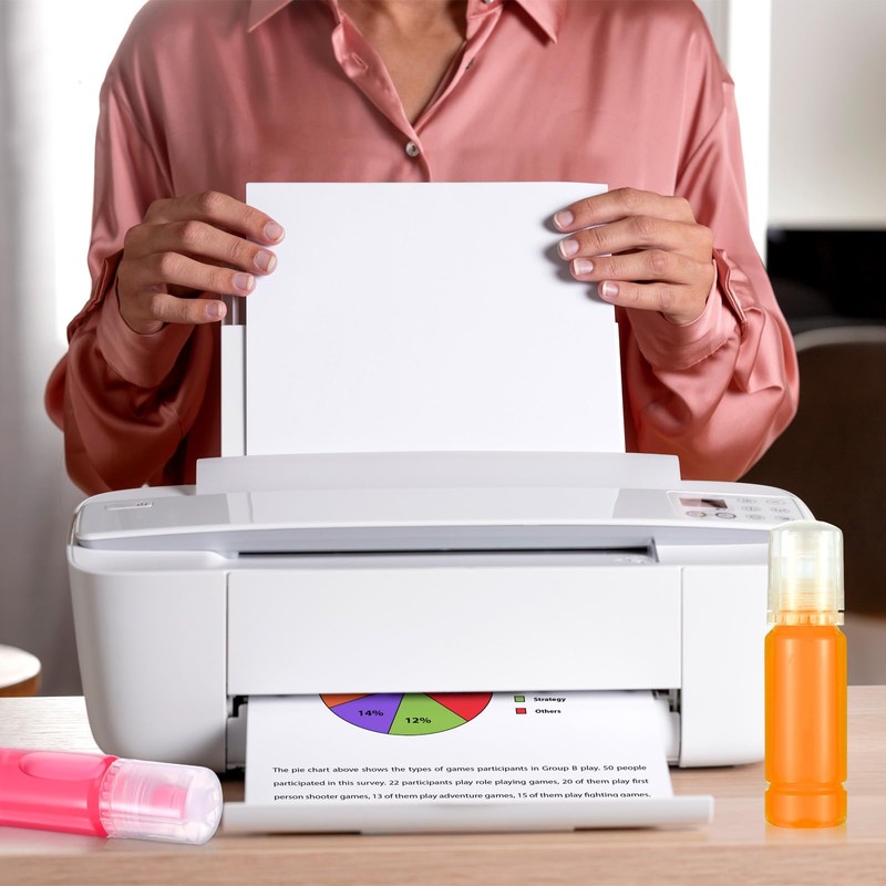 AojSup 36 Pieces 70ml Empty 502 Ink Refill Bottles Universal