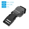 sourcing map Utility Strap with Buckle 1x20 Inch Polyester Quick