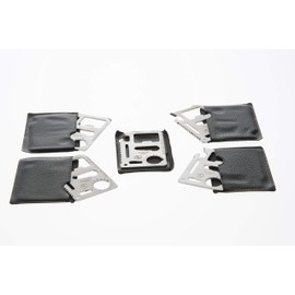 SE 11-Function Stainless Steel Survival Pocket Tools (Pack of 5) - MT908-5