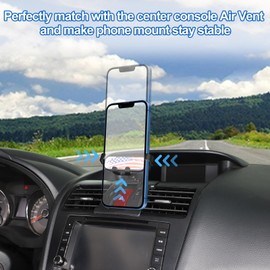 Car Phone Mount Compatible with Subaru Forester 2013-2018, Center Console Air Outlet Cell Phone Holder, Handsfree Air Vent Phone Stand, American Flag Telescopic Arm Holder-C Style