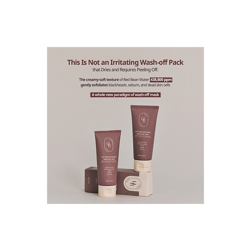 HEVEBLUE [HEVEBLUE]Pot Pore Peptamin Wash Off Pack 100g