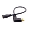 JSER Left Angled DP DisplayPort 90 Degree to Mini DP