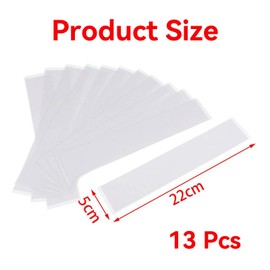 BHSTTNIXP 13 PCS Golf Grip Tape,Rubber Durable Double Sided Grip Tape Golf Club Regripping Kit,White