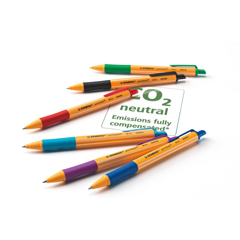 STABILO STABILO - Druck-Kugelschreiber - pointball - 10er Pack -