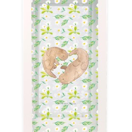 Mr. & Mrs. Panda L Decorative Lantern Otter Heart - Gift, Sea Otter, Love, Lantern Large, Otter, Garden Light, Lantern Small Lanterns