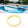 Fdit Pool Light Lens Gasket, Rubber Sealing Replacement with Quick