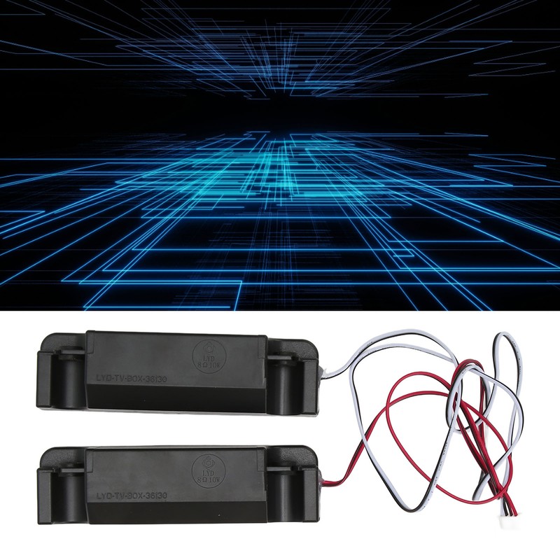 2Pcs Single Cavity Mini Speaker 8Ω 10W Full Frequency Cavity