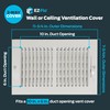 EZ-FLO 10 x 6 Inch (Duct Opening) Air Vent Cover