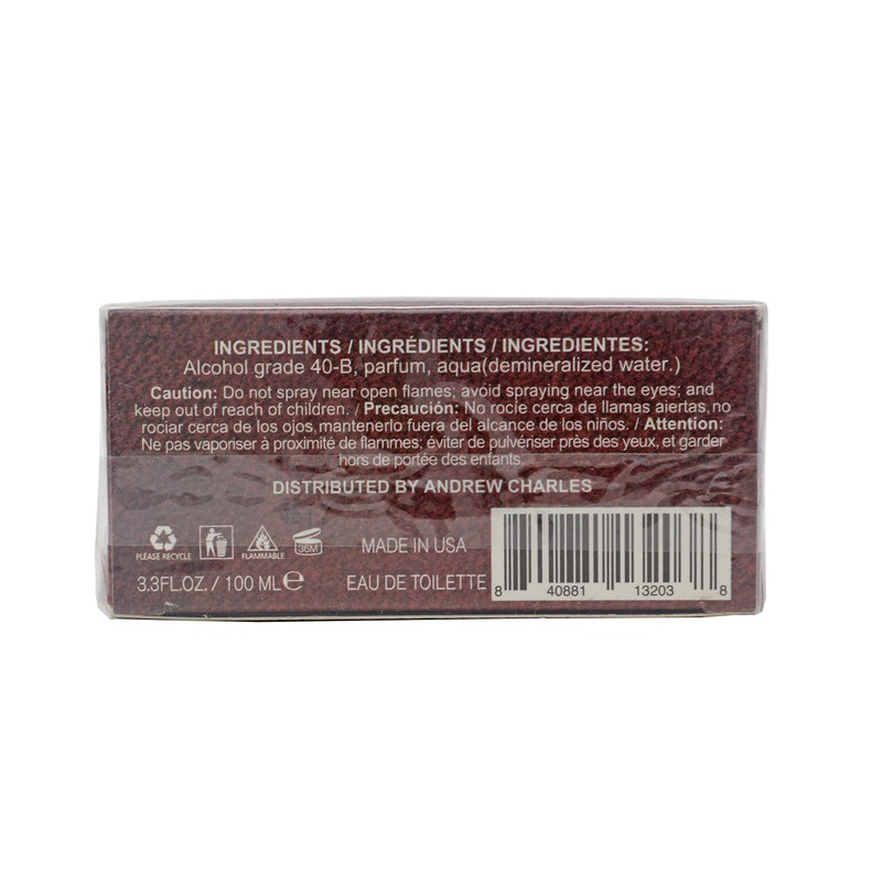 Andy Hilfiger Andrew Charles Scottish Antique EDT 3.3oz Spray New