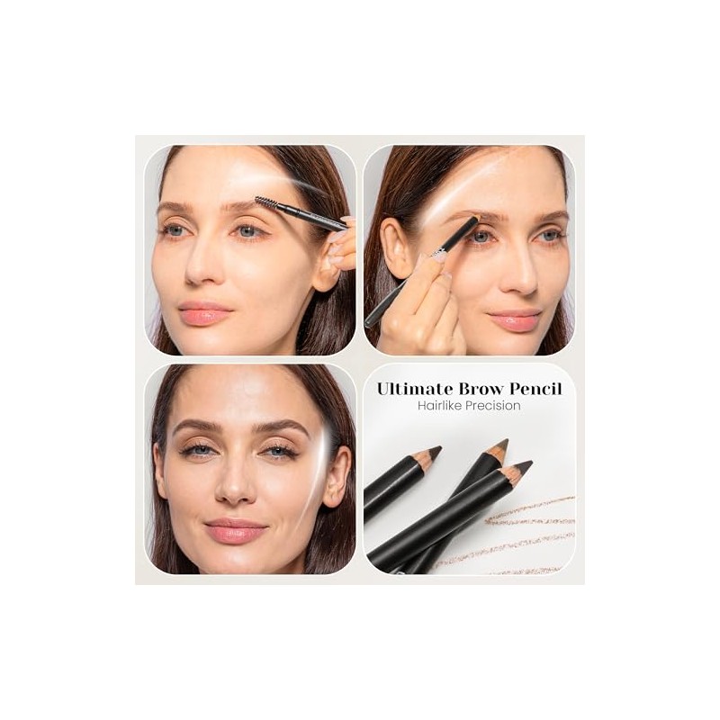 The BrowGal - Lápiz de cejas, Marrón topo