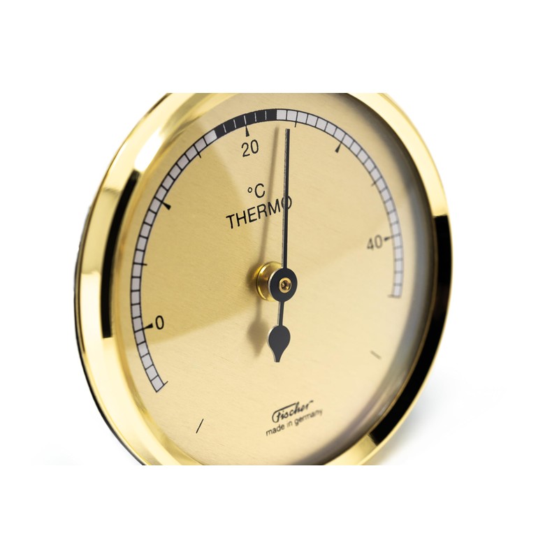 Fischer 151MS Room Thermometer 68 mm Bimetal Thermometer Plastic Housing