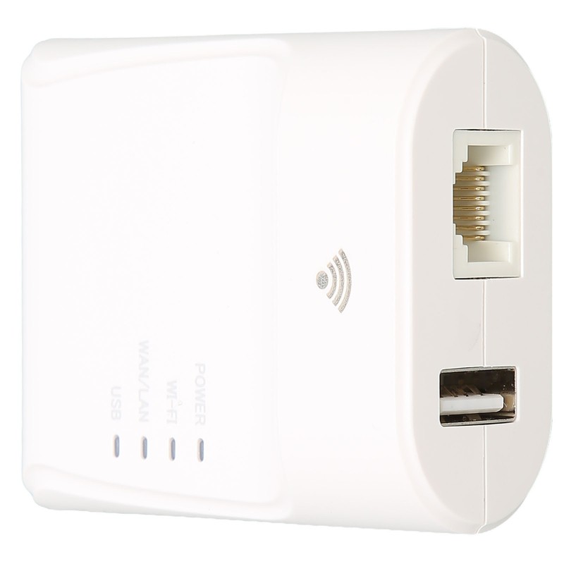 Wireless USB Print Server 10/100Mbps Adaptive 480Mbps Transmission Small Size