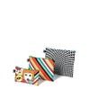LOQI Pop Zip Pockets (Set of 3), Multicolor