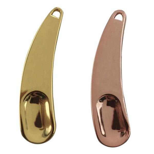 minkissy Makeup Spoon Zinc Alloy Skincare Spoon Hanger Mini Beauty