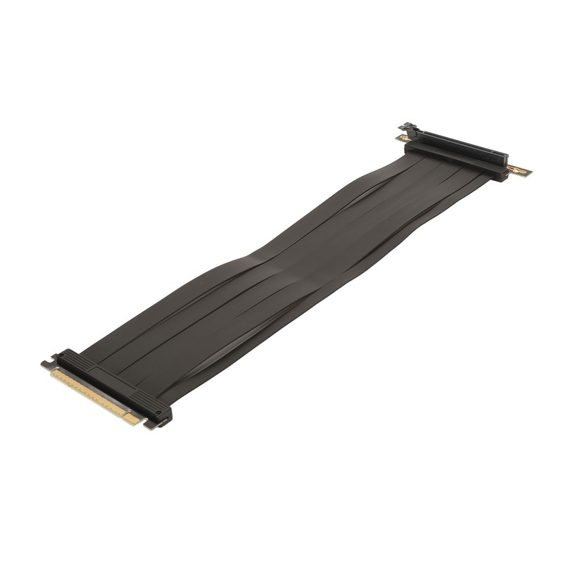 PCIE 4.0 X16 Riser Cable High Speed Flexible Shielding 90