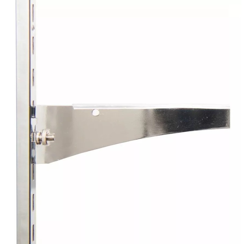 EXV Cremallera Cromada De 2.40, Kit Con Mensula