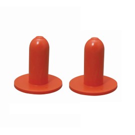 E-Z Nurse Feeding Supplies Calf Nipple for Screw-On Nursing Bottle (2 Pack), Small - Set of 2