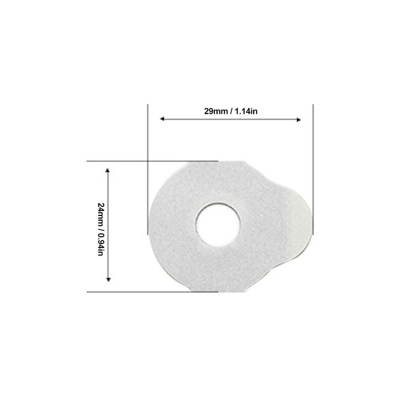 1000pcs roll Eyeglass Lens Double Sided Tape Protection Sticker Lens