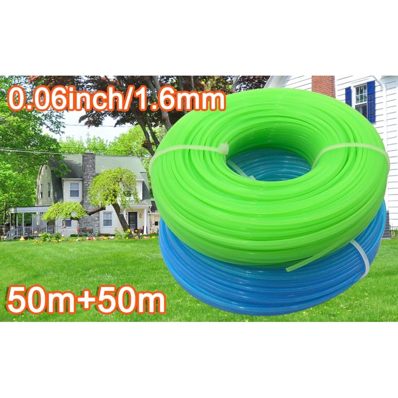 Zeqeey Universal Nylon Replacement Round Trimmer Line Grass Strimmer String