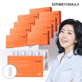 Esther Formula Yeo Esther Long-lasting Vitamin C 1000 (8-hour continuous dissolution, DSM UK product) 30 tablets, 10 units / 여에스더 지속성 비타민C 1000 (8시간 지속 용출 DSM 영국산) 30정, 10개
