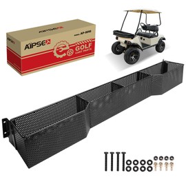 AIPSET Golf Cart DS Front Inner Basket, Golf Cart Dash Tray Storage Organizer Compatible with Club Car DS 2000.5-up, One Piece Solid Design, Waterproof/Sturdy/Large Capacity