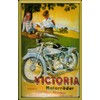 Buddel-Bini Versand Tin Sign Victoria Motorcycles Motorcycles Nostalgic Sign Moped Advertising Sign