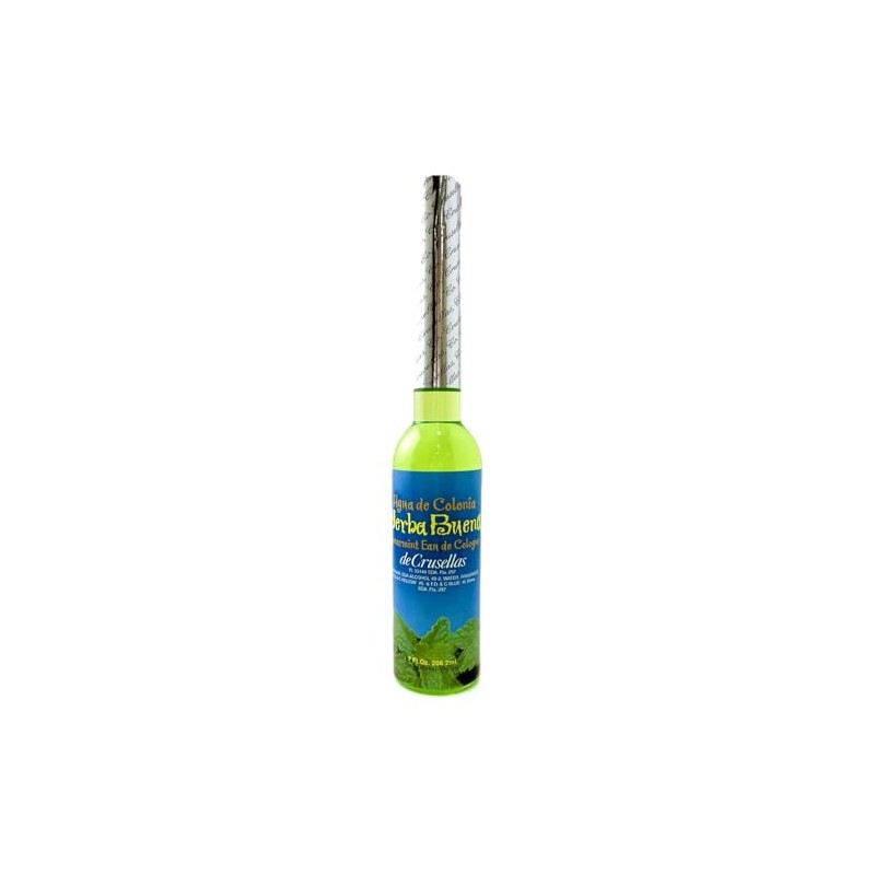 Crusellas Spearmint Cologne (Agua De Colonia Yerba Buena) 7 Fl.
