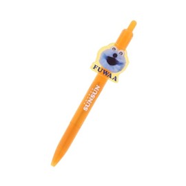 Sun-Star Stationery Puppet S4658477 Ballpoint Pen with Plate, Orange
