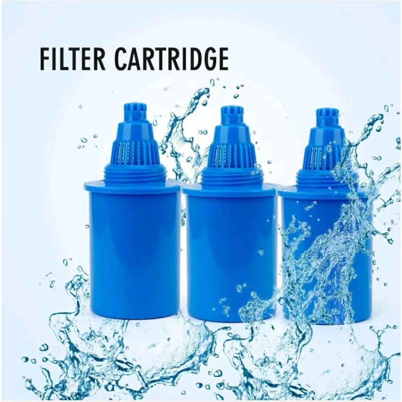 EHM 3 PC Alkaline Pitcher Filter Replacement Cartridge EHM Mineral