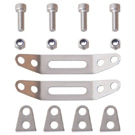 TUBUS 71618 Seat Stay Mount Set, 0.7 - 0.7 inches (18 - 19 mm)