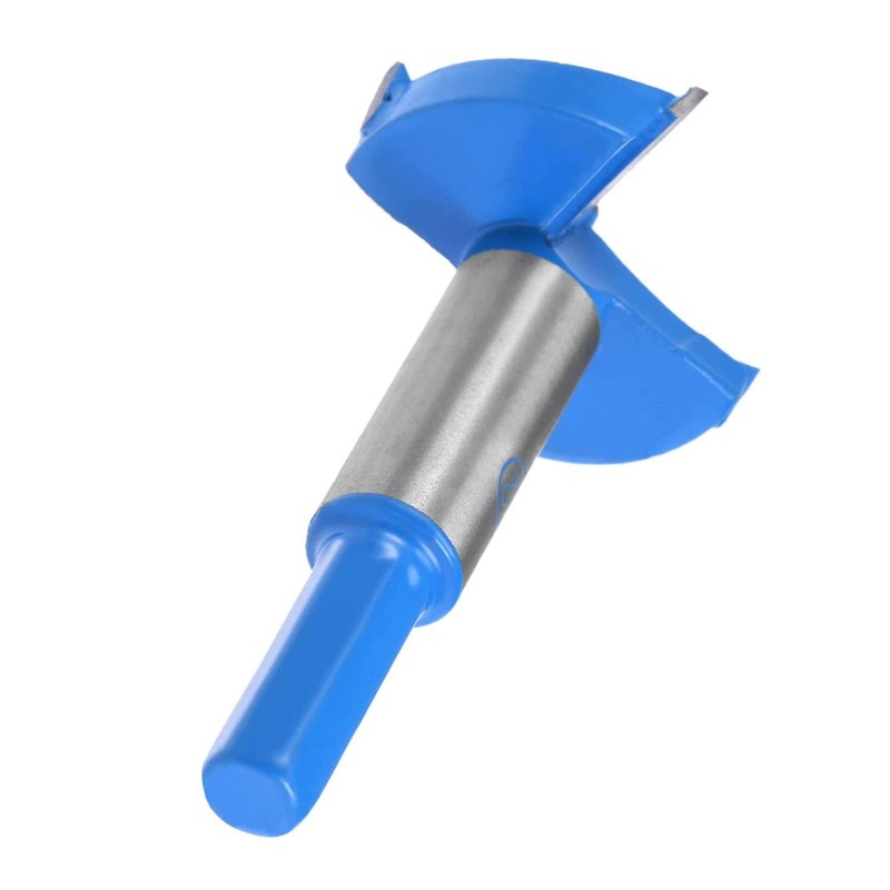 TOP-VIGOR 40mm Forstner Drill Bit, Tungsten Carbide Wood Auger Drill