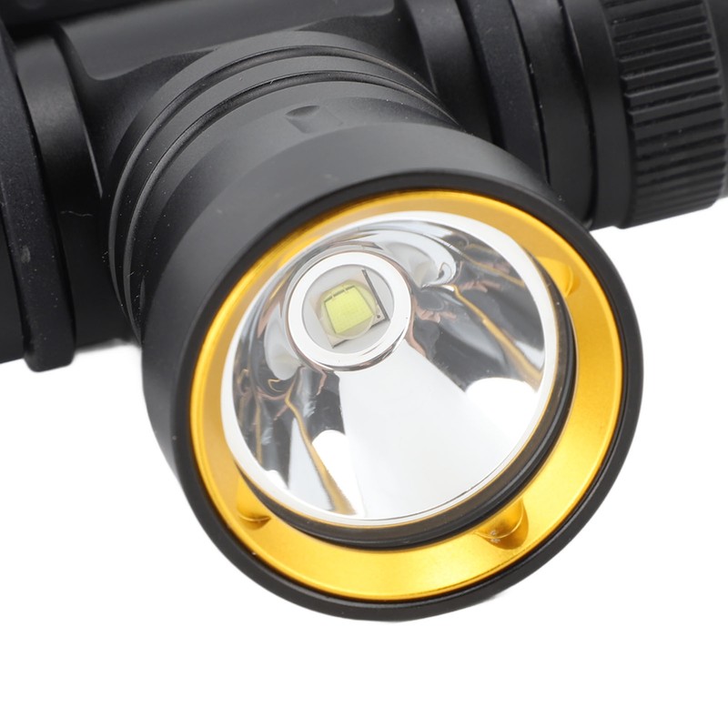 Diving Headlamp 8000LM 3 Lighting Modes 100m Waterproof Aluminum Alloy
