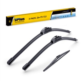 3 Wipers 26"/17"/12" Replacement For NISSAN ROGUE 2021-2015 Pathfinder 2019-2013, 26 Inch+17 Inch Windshield Wiper Blades with 12 Inch Rear Wiper Blade-Original Factory Quality