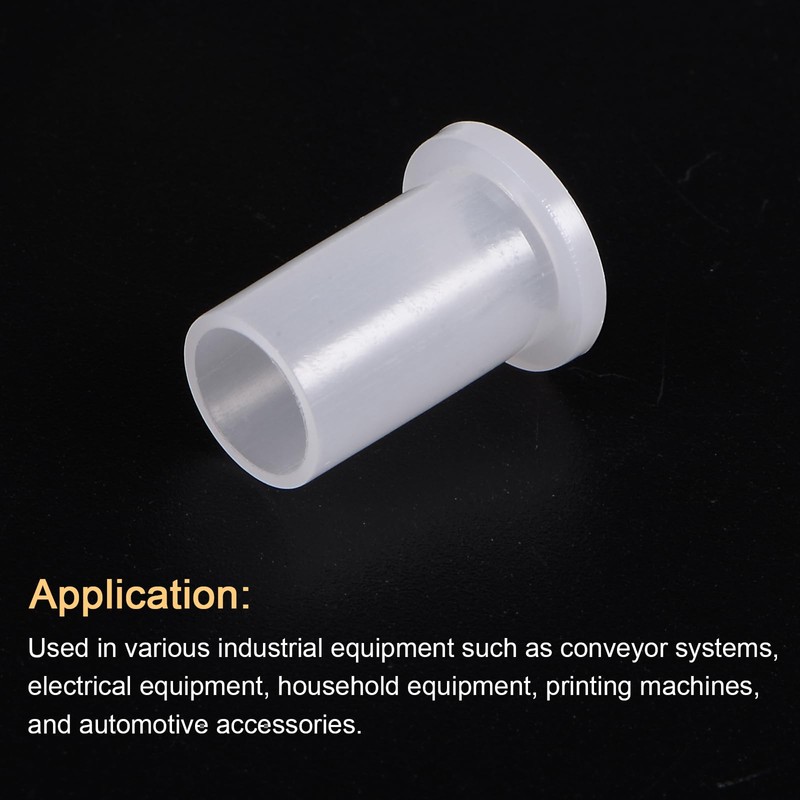 QUARKZMAN Flange Sleeve Bearings 8 mm ID 9.55 mm OD
