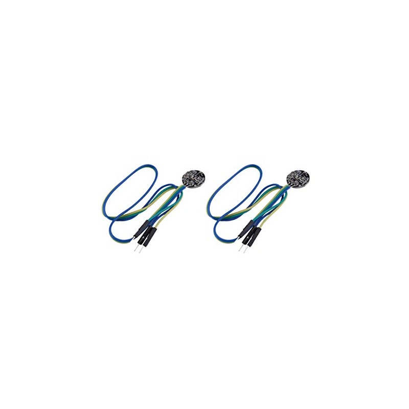 DEVMO 2PCS Pulse Sensor Heart Rate Sensor Monitor PulseSensor Compatible