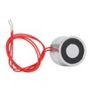 Electromagnet Solenoid Pure Iron Mini Round Suction Cup Electric Lifting