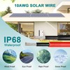 XRDS -RF 10AWG Solar Wire 6mm², 2 Pack 100FT Red