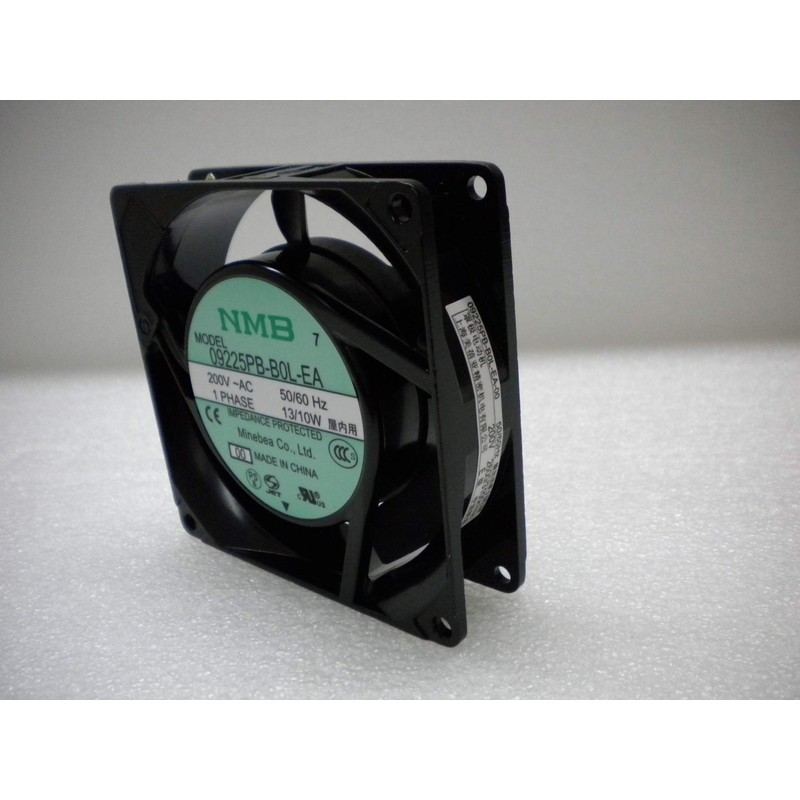 Minebea 09225PB-B0L-EA-00 AC Axial Fan Motor