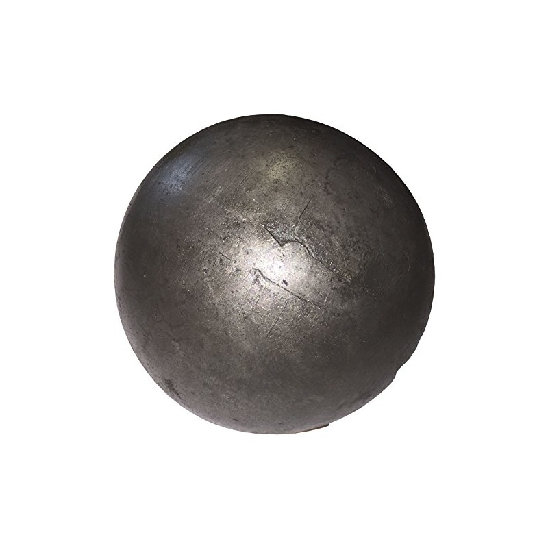 Hollow 3" steel ball weldable DIY project component (5-pack)