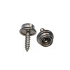 WedDecor Fasteners Metal Press Studs Marine Grade Stainless Steel Screw,