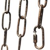 CUFEAL 6ft Aged Bronze Finish Lighting Chain Industrial Style Deco