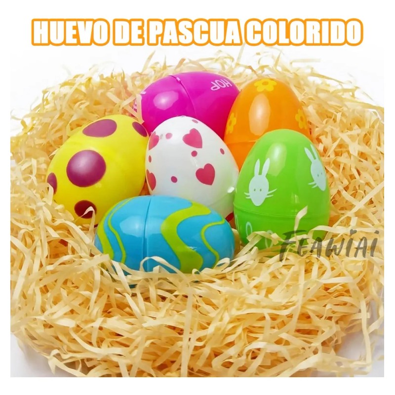 12pzs Huevos De Pascua Juguetes Conejo Regalos Para Niños Modelo