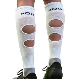 HOLZ Kids Football Grip Socks with Pro-Style Cutouts | Inspired by Jude Bellingham | Anti-Slip | Ages 7–14 | For your aspiring Pros