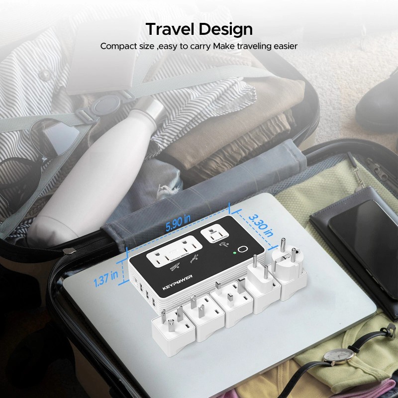 Key Power 2000W Step Down Converter, 220V to 110V Voltage