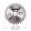 uxcell 4" (105mm) Circular Saw Blade, 30T 5/8" Arbor, Wood