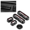 5 pcs Carbon Fiber Style Car Electric Seat Control Switch