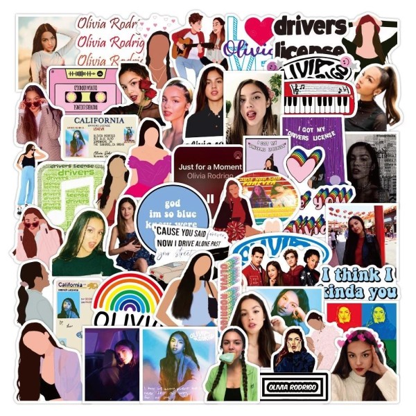 Does not apply Olivia Rodrigo Series 2 – 50pcs Sticker