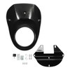 Headlight Fairing Mask Front Cowl Fork For Harley Sportster Dyna