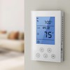 VEVOR 7-Day Programmable Thermostat White - for Radiant Underfloor Heating